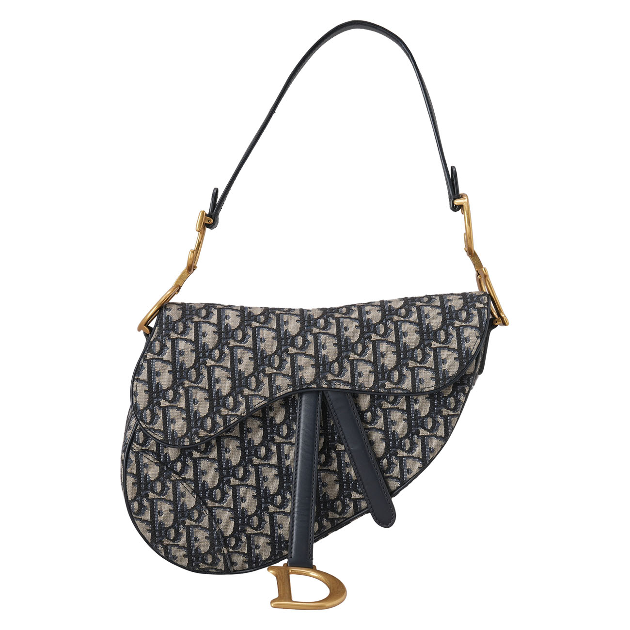 CHRISTIAN DIOR(USED)크리스찬디올 새들백 미듐 & 스트랩